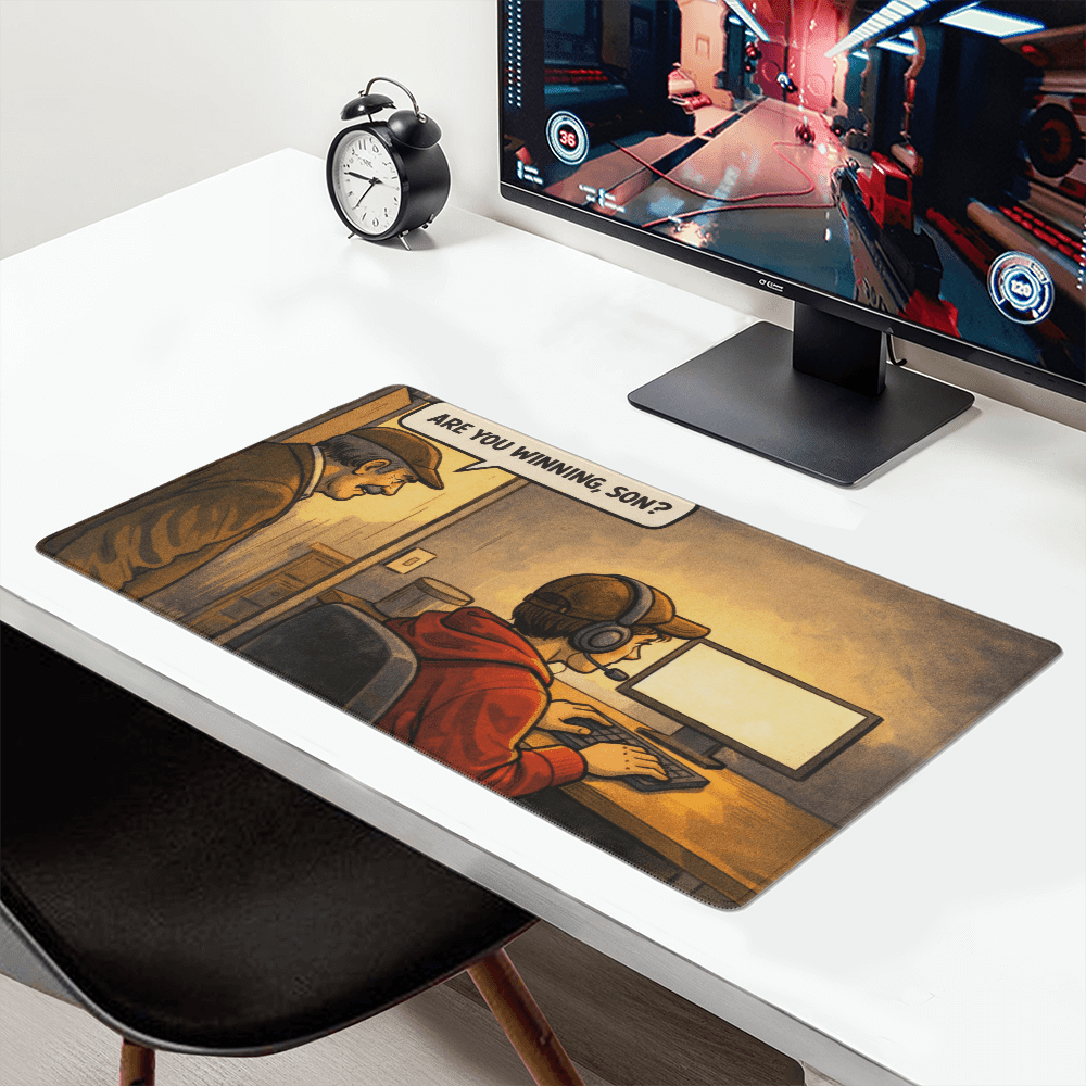Are You Winning, Son? - Gaming Mouse Mat - Halliday Gifts