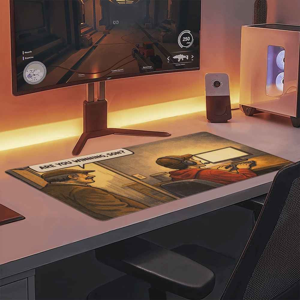 Are You Winning, Son? - Gaming Mouse Mat - Halliday Gifts