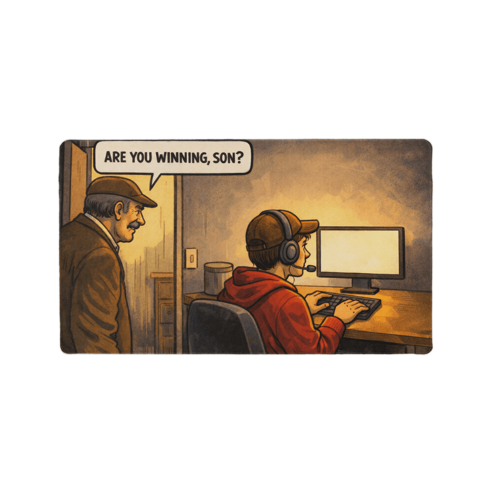 Are You Winning, Son? - Gaming Mouse Mat - Halliday Gifts