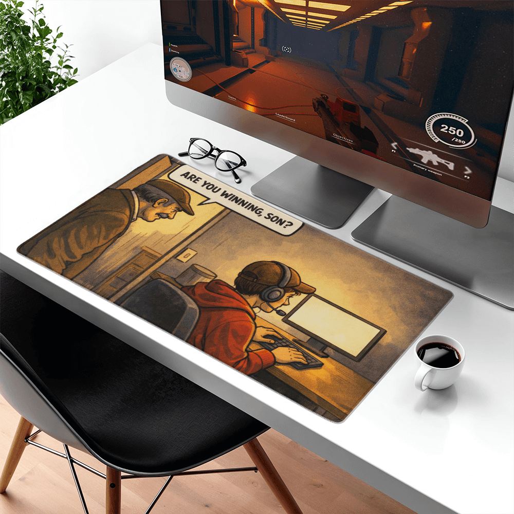 Are You Winning, Son? - Gaming Mouse Mat - Halliday Gifts