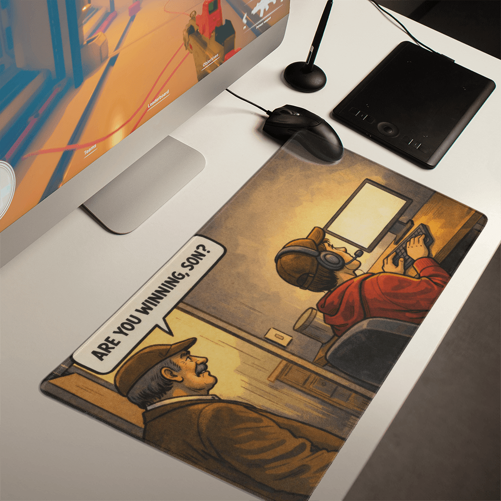 Are You Winning, Son? - Gaming Mouse Mat - Halliday Gifts