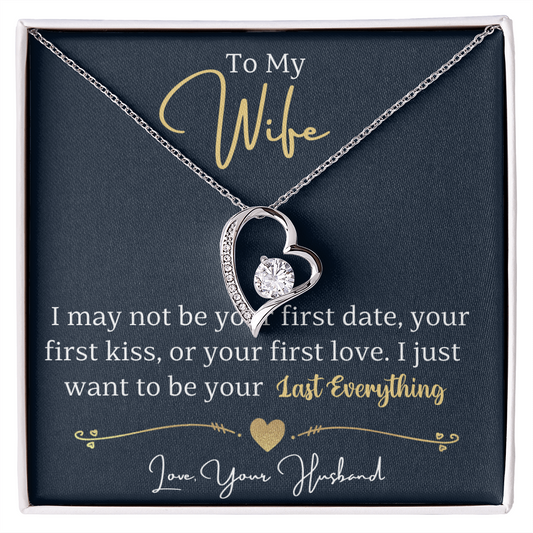 To My Wife - Your Everything - Forever Love Necklace