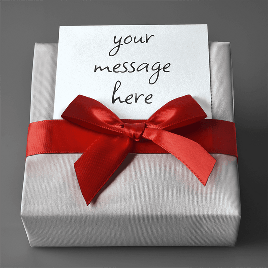 Gift Wrap with Personalized Message - Halliday Gifts