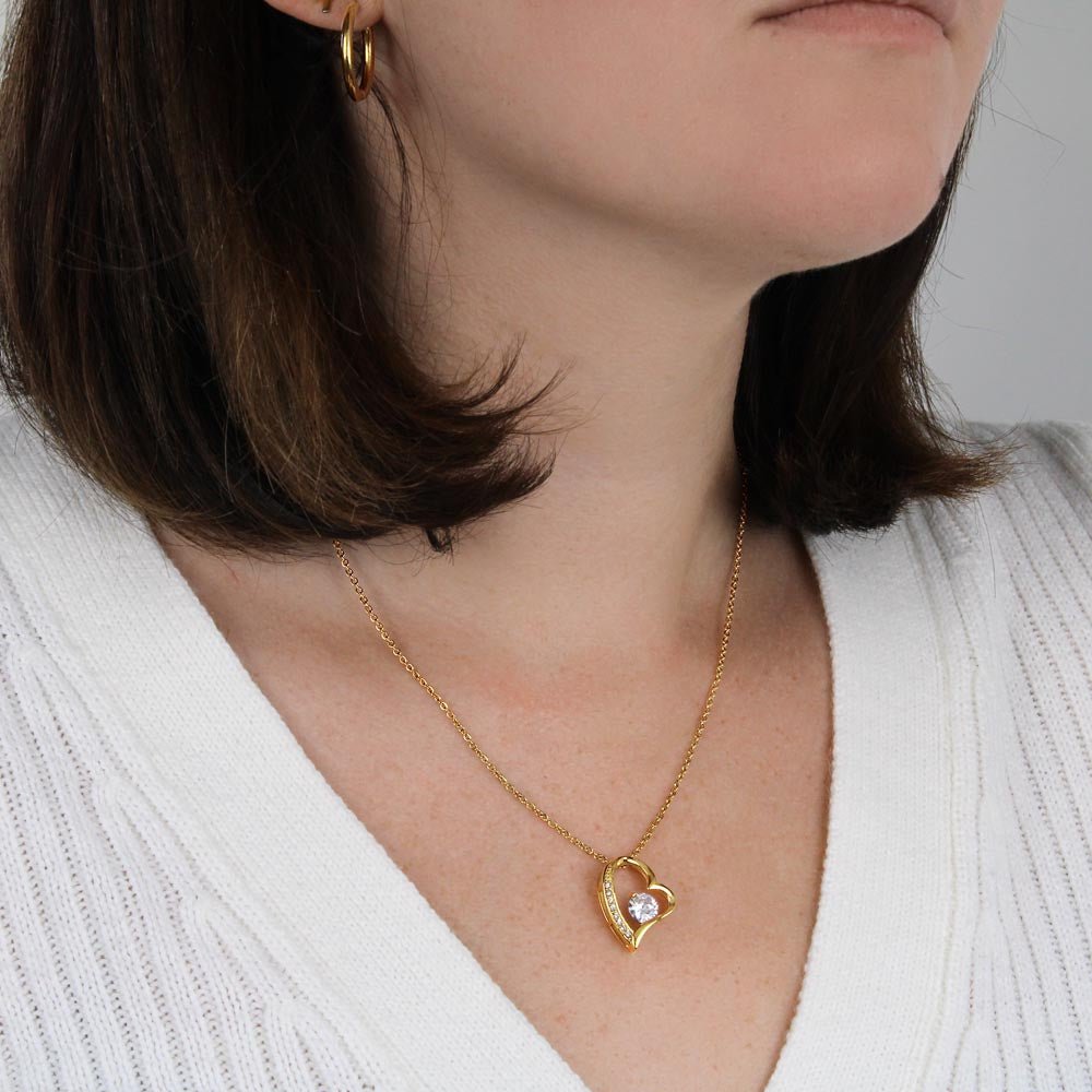 To My Beautiful Daughter - Confidence - Forever Love Necklace - Halliday Gifts