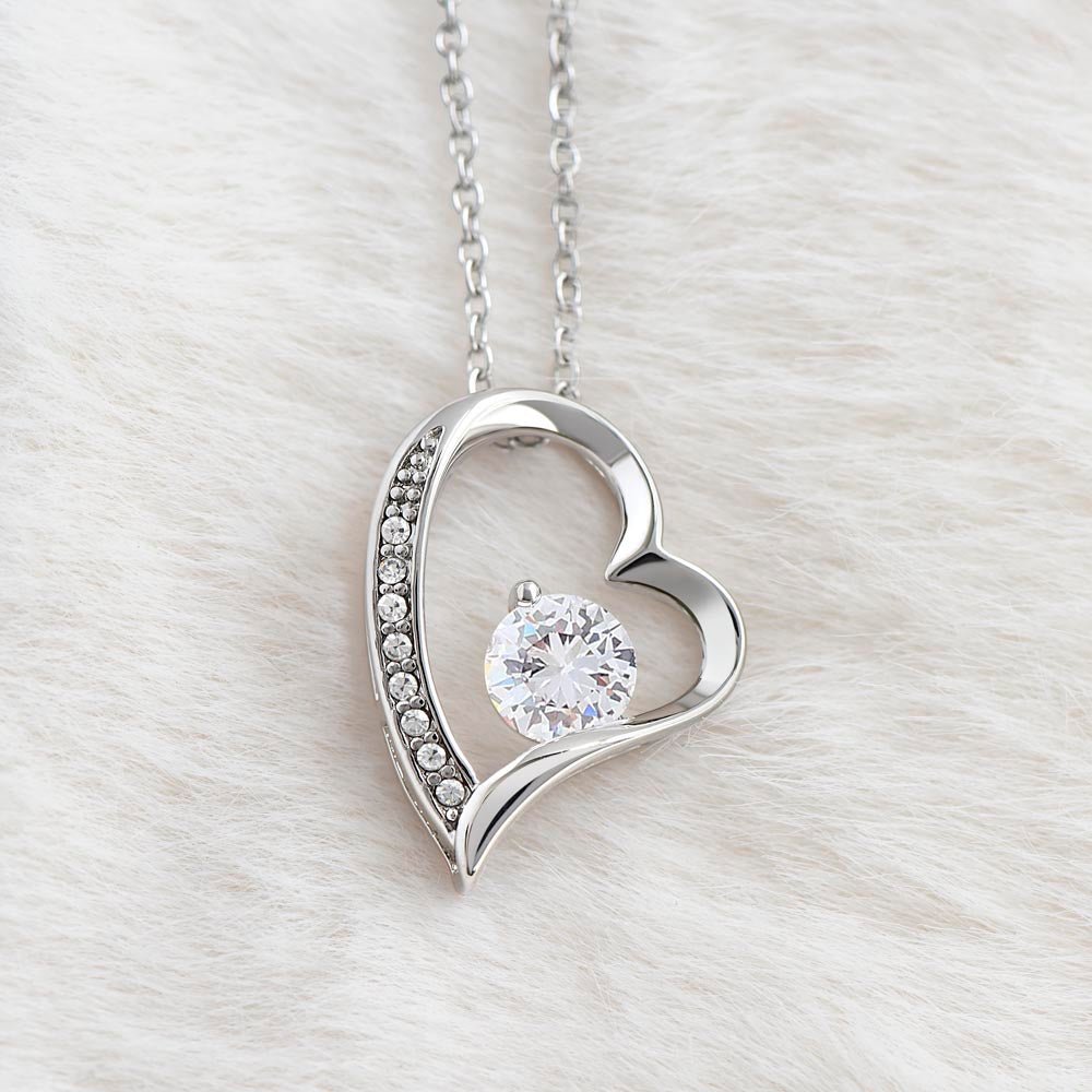To My Mom - Thank You - Forever Love Necklace - Halliday Gifts