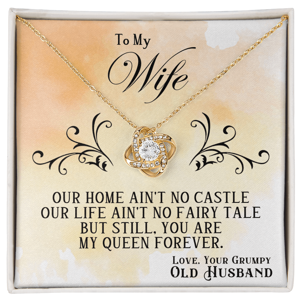 To My Wife - Castle - Necklace - Halliday Gifts