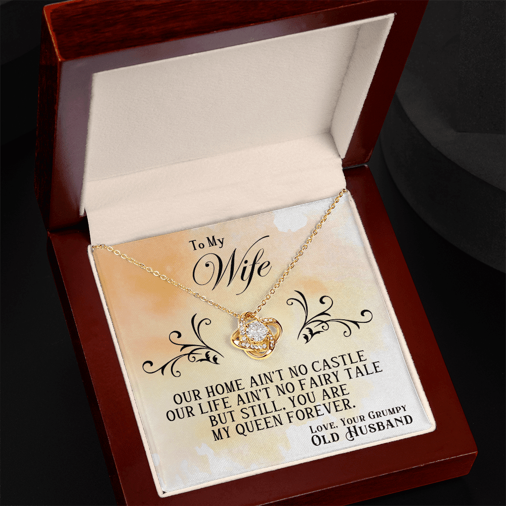 To My Wife - Castle - Necklace - Halliday Gifts