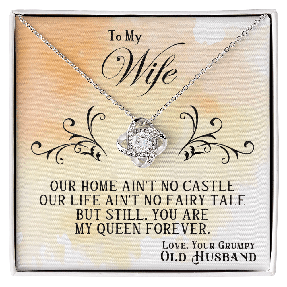 To My Wife - Castle - Necklace - Halliday Gifts