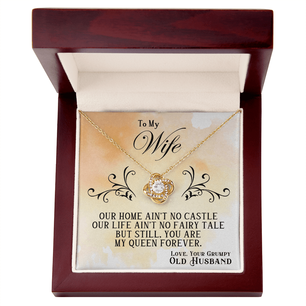 To My Wife - Castle - Necklace - Halliday Gifts