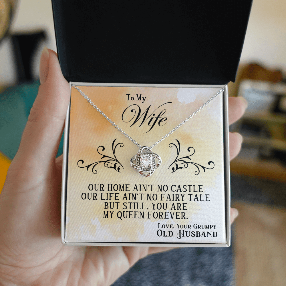 To My Wife - Castle - Necklace - Halliday Gifts