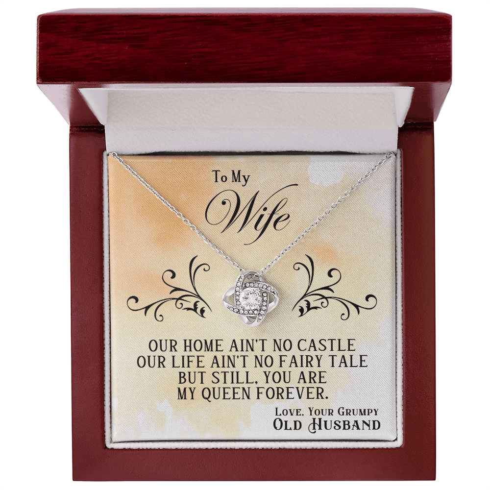To My Wife - Castle - Necklace - Halliday Gifts
