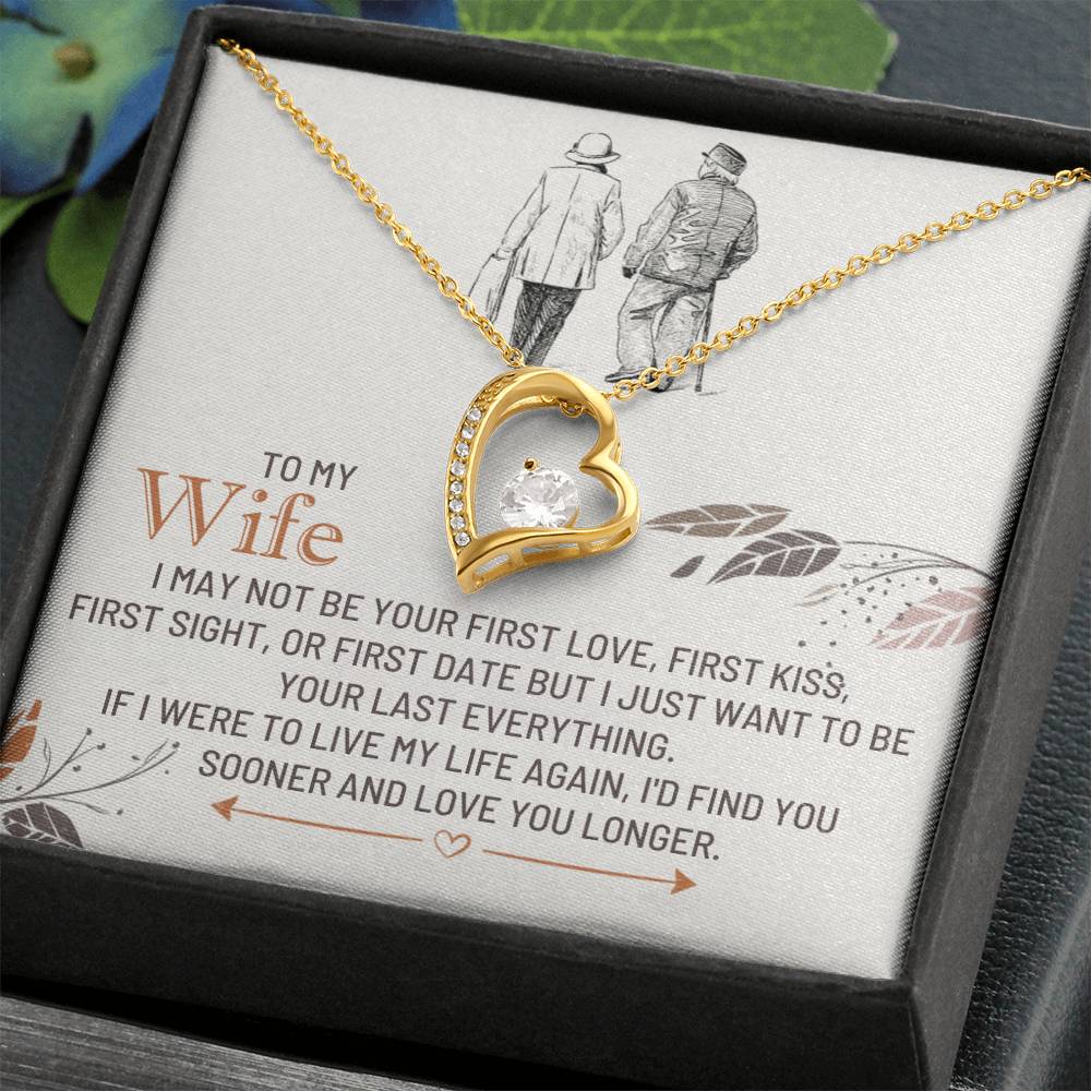 To My Wife - Live Again - Forever Love Necklace - Halliday Gifts