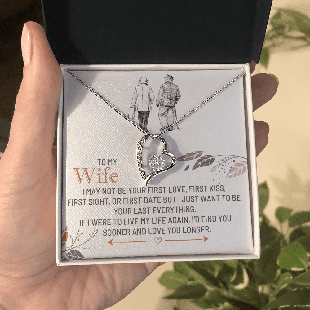 To My Wife - Live Again - Forever Love Necklace - Halliday Gifts