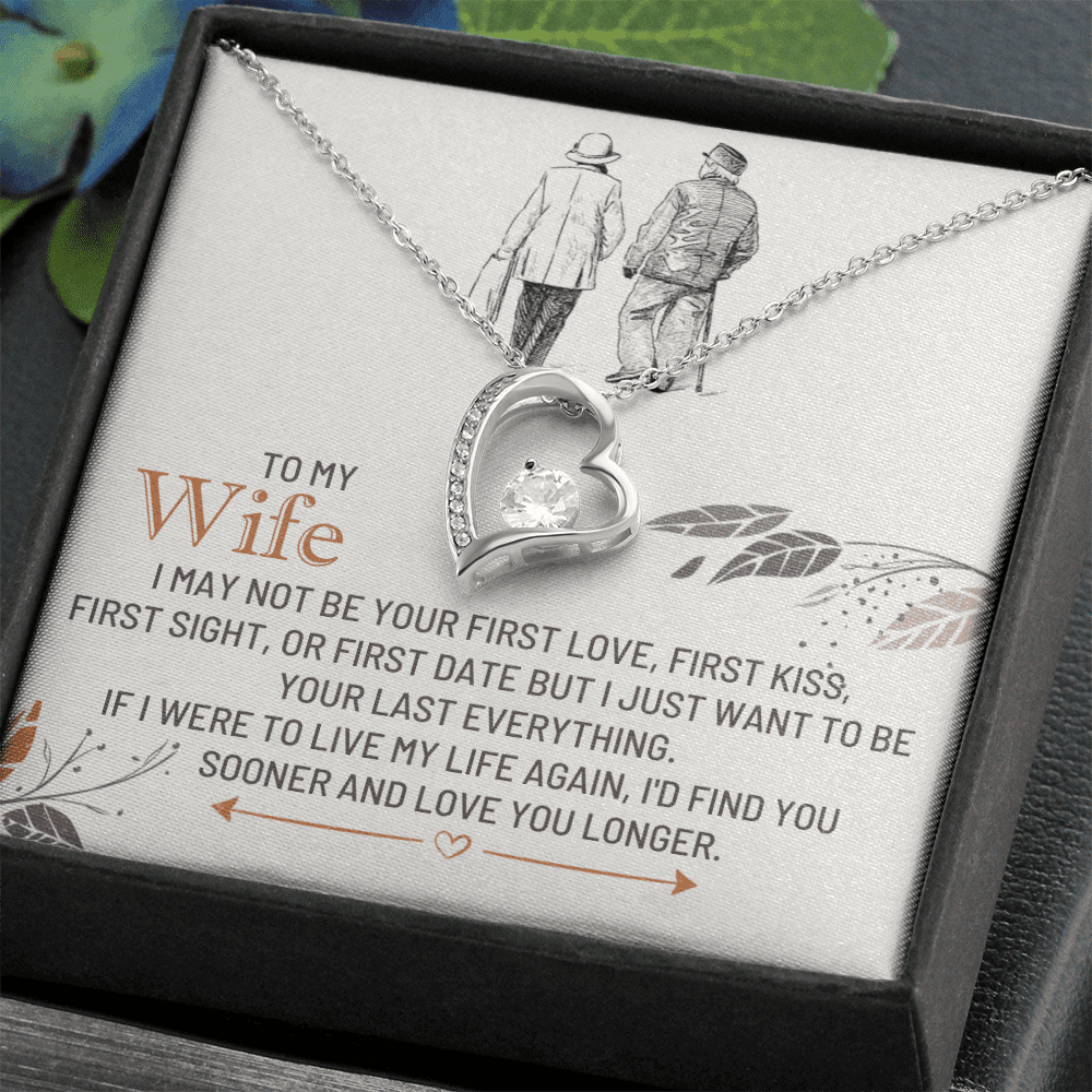 To My Wife - Live Again - Forever Love Necklace - Halliday Gifts