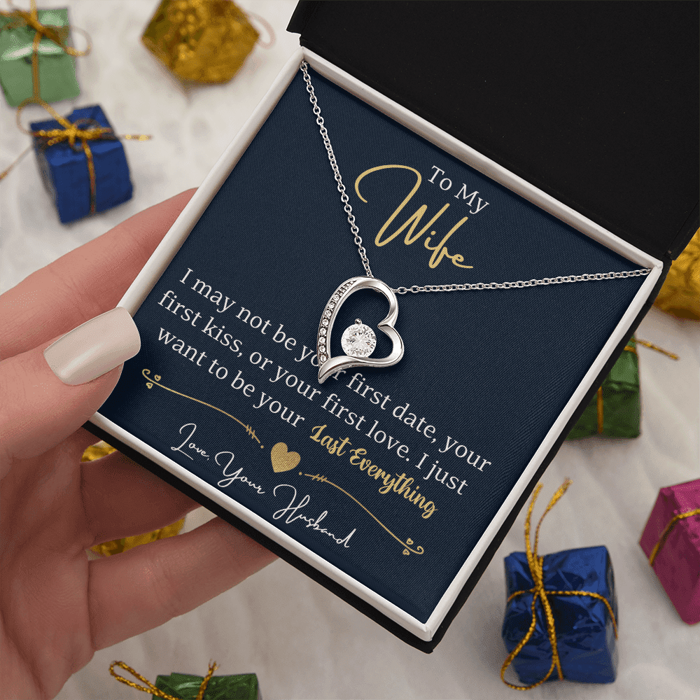 To My Wife - Your Everything - Forever Love Necklace - Halliday Gifts
