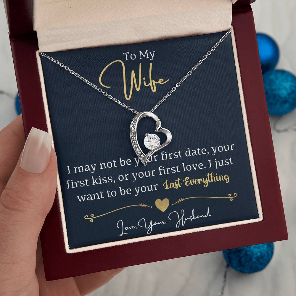To My Wife - Your Everything - Forever Love Necklace - Halliday Gifts