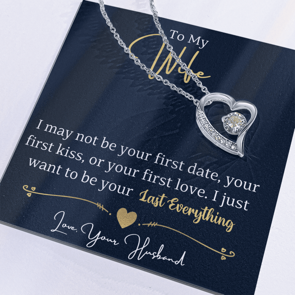 To My Wife - Your Everything - Forever Love Necklace - Halliday Gifts