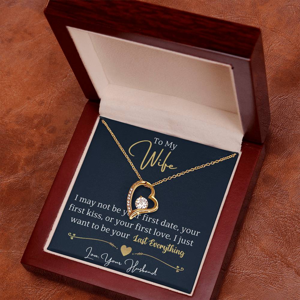 To My Wife - Your Everything - Forever Love Necklace - Halliday Gifts