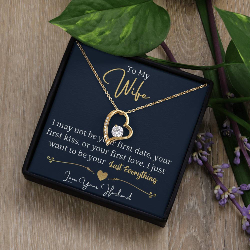 To My Wife - Your Everything - Forever Love Necklace - Halliday Gifts