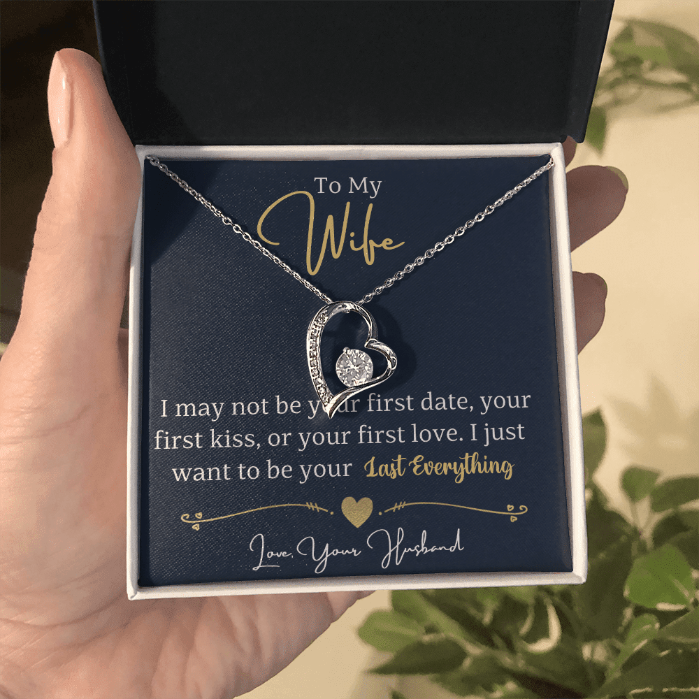 To My Wife - Your Everything - Forever Love Necklace - Halliday Gifts